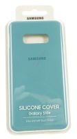 Logo Samsung coque en silicone verte pour galaxy s10e m905233