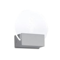 Logo Applique murale signalizaci�n rond   0,6w   [pj-a-921-al]  - finition aluminium