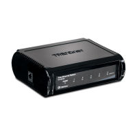 Logo Switch 5 ports ethernet - te100-s5 - noir