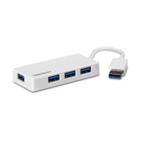 Logo Hub 4 ports usb 3.0 - tu3-h4e - blanc