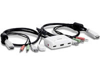 Logo Trendnet tk-215i - cbles kvm 2 ports usb - hdmi + audio
