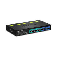 Logo Switch web smart 10 ports poe+ - tpe-1020ws - noir