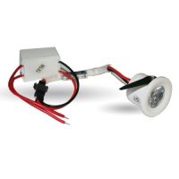 Logo Mini downlight rond blanc 1w blanc chaud vt4781
