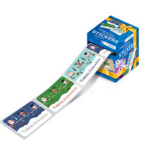 Logo Herma autocollants de noel, sur rouleau, 3 motifs: bonhomme 6504014