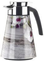 Logo Emsa pichet isotherme cone decor, 1 litre, motif: orchide 6460400