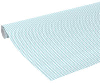 Logo Clairefontaine papier cadeau 'vichy bleu', en rouleau 87001011