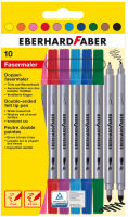 Logo Eberhard faber feutre double pointe, �tui carton de 10 57550010