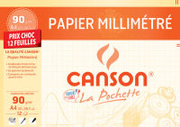 Logo Fin de srie: canson papier millimtr, a4, 90 g/m2 17028