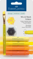 Logo Faber-castell kit de craies aquarell 'gelatos', nuance jaune 5660505