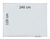 Logo Tableau blanc laqu x-tra!line 240 x 120 cm - franken  70011099