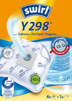 Logo Fin de série: swirl sac d'aspirateur y 298, avec filtre 17046