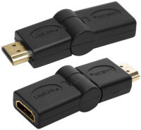 Logo Logilink adaptateur hdmi femelle - hdmi m�le, inclinable 11112409