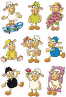 Logo Herma sticker decor 'agneaux' 6503510
