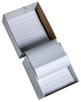 Logo Rillprint papier listing en continu, 240 mm x 12' (30,48 cm) 71700012