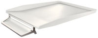 Logo Leitz bac  courrier style, format a4, blanc arctique, 80525601