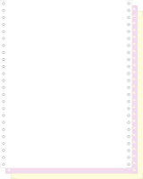 Logo Fin de srie: exacompta papier listing, 240 mm x 12' 18644