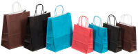 Logo Smartboxpro sac en papier avec cordon, petit, marron 71600386