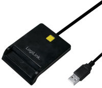 Logo Logilink lecteur de carte usb 2.0, botier en plastique, 11115953