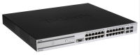 Logo 24-port l2+ gigabit wireless switch dws-3024l
