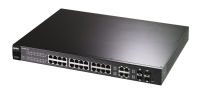 Logo Switch web admin poe 24 ports 10/100/1000 + 4 dual rj45/sfp zy-gs150024p