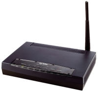 Logo Modem-routeur adsl2+ firewall + 2 vpn + switch + wifi 54mbps zy-p661hw