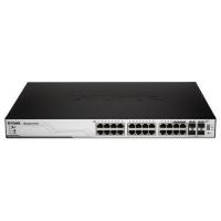 Logo 24-port  gigabit stackable poe l2 managed switch dgs-3100-24p