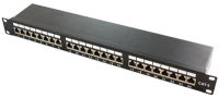 Logo Logilink panneau de brassage 19' cat.6a, 24 ports, noir, 1u 11114875