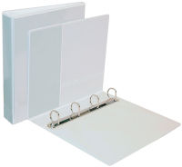 Logo Dataplus classeur � anneaux de pr�sentation, a4, blanc 5216344