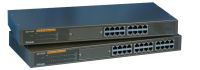 Logo Switch fast eth 24 ports des-1024r+