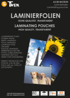 Logo Twen pochette  plastifier, a3, brillant, 160 microns 5216505