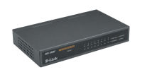 Logo Switch eth  7 ports utp 10/100mbps des-1008f