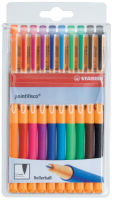 Logo Stabilo stylo  encre gel pointvisco, tui plastique de 4 5650564