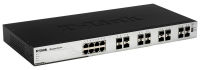 Logo 16-port sfp + 8-port layer 2 switch dgs-3100-24tg