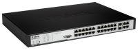 Logo 24-port layer2 managed poe switch des-3028p