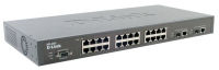 Logo Xstack3526 switch adminis 24 pts 10/100-2 pts combo giga/sfp des-3526