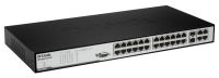 Logo 24-port managed layer 2 fast ethe switch des-3028