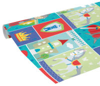 Logo Clairefontaine papier cadeau 'chevalier', en rouleau 87001013