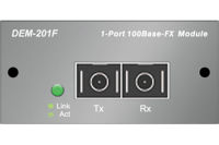 Logo Module 1 port 100base-fx (sc) pour des -3018 et des-3026 des dem-201f