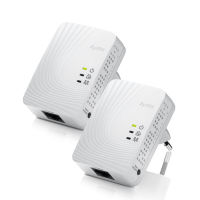 Logo 2 adaptateurs cpl homeplug av 500 mbps - format ultra compac zy-pla4201duo