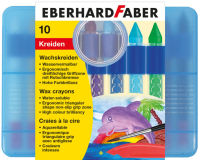 Logo Eberhard faber craie de cire triangulaire, �tui en plastique 57521110