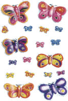 Logo Herma sticker magic 'papillons', ailes 3d 6503308