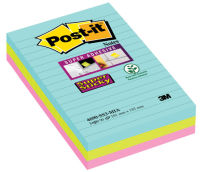 Logo Post-it bloc-note super sticky notes, 101 x 101 mm 9082916
