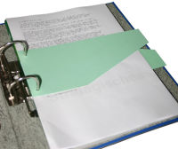 Logo Viktor richter intercalaires 105 x 235 mm, vert, 180 g/m2 521435