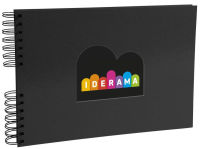 Logo Exacompta album photos � spirales iderama, 320 x 220 mm 8701398