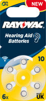 Logo Rayovac piles bouton pour aides auditives 'acoustic', 3060502