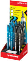 Logo Stabilo stylo roller worker colorful, prsentoir de 12 5650119