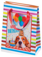 Logo Susy card sachet cadeau 3d 'b-day', petit 11449782