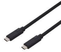 Logo Ednet c�ble usb 3.1, usb-c - usb-c, 1 m, noir 8084321