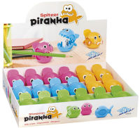 Logo Wedo taille-crayon piranha, assorti, prsentoir de 18 pices 62297198