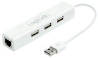 Logo Logilink adaptateur usb 2.0 vers fast ethernet, blanc 11113591